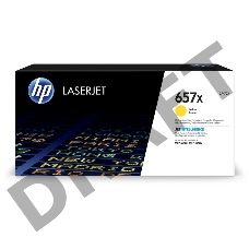 Тонер-картридж HP 657X желтый для HP CLJ MFP M681/M682 (CF472X) 23000 стр
