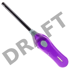 Пьезозажигалка ECOS GL-001V, фиолетовая