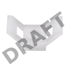 Площадка для крепления стяжки REXANT (ПС-2) 29x15 мм, белая, упаковка 100 шт.