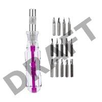 Набор отверток для точечных работ 16 предметов Rexant 12-4704