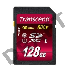 Флеш карта SDXC 128Gb Class10 Transcend TS128GSDXC10U1