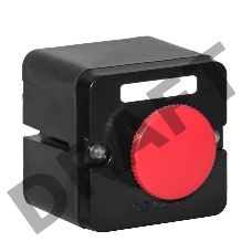 Пост кноп. ПКЕ-212/1 красн. гриб. Электродеталь ПКЕ-212/1.1К.Гр