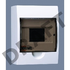 Корпус пластиковый навес. 6мод. IP41 ЩРН-П-6 DEKraft 31009DEK