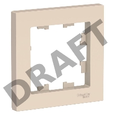 Рамка 1-м ATLAS DESIGN беж. SchE ATN000201