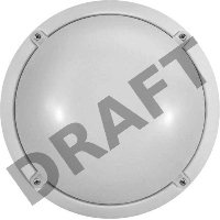 Светильник светодиодный ЖКХ Онлайт 71686 OBL-R1-12-4K-WH-IP65-LED