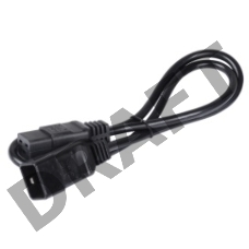 Кабель электропитания ITK PDU 3х1,5 2М с разъёмами С13-C14 Кабель электропитания PDU 3х1,5 2М с разъёмами С13-C14