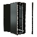 Шкаф коммутационный WRline (WR-TT-3266-AS-RAL9004) напольный 32U 600x600мм пер.дв.стекл задн.дв.стал.лист 2 бок.пан. 800кг черный 510мм 1610мм IP20 сталь