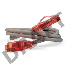 Патч-корд Hyperline PC-LPM-UTP-RJ45-RJ45-C5e-0.3M-LSZH-GY Патч-корд U/­UTP, Cat.5е, LSZH, 0.3 м, серый 