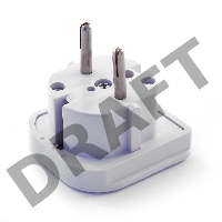 Переходник Gembird Переходник   с вилки EU,UK в RU (A-AC-UKEU-001)