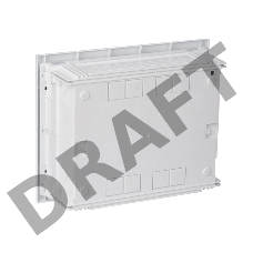 Бокс пластиковый ЩРВ-П-12 IP41 белый KRANZ