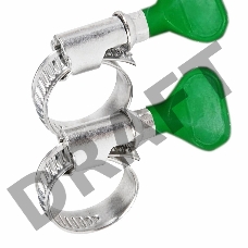 Хомут стальной червячный 32-50 с ключом W (Россия) Rexant 07-0632-1