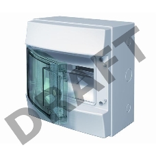 Бокс настенный Mistral65 8М прозр. дверь ABB 1SL1201A00