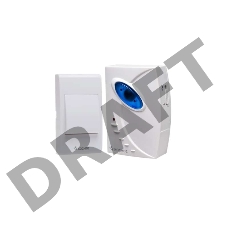 Звонок беспроводной полиф. 32 мелодии 150м бел. Космос KOC_AG306A