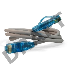 Патч-корд Hyperline PC-LPM-UTP-RJ45-RJ45-C6-3M-LSZH-GY Патч-корд UTP, Cat.6, LSZH, 3 м, серый 