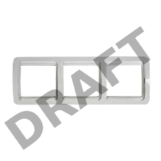 Рамка 3-м CLASSICO 2303H бел. ASD / IN HOME 4680005959945