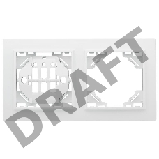 Рамка 2-м Минск горизонтальная бел. Basic EKF ERM-G-302-10
