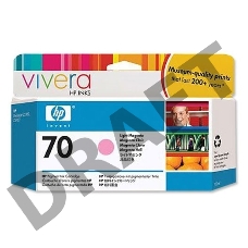 Картридж струйный HP №70 C9455A светло-пурпурный для HP DJ Z2100/Z3100 (130мл)