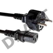 Кабель питания Cisco CP-PWR-CORD-CE IEC-320 C13 -> Schuko CEE 7 2.50м, CP-PWR-CORD-CE=