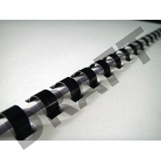 Пружины для переплета пластиковые Fellowes FS-53493 32мм черный 50 шт.