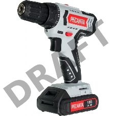 Дрель-шуруповерт Ресанта ДА-18-2ЛК аккум. патрон:быстрозажимной (кейс в комплекте)