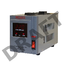 Стабилизатор напряжения Ресанта АСН-1 500/1-Ц 63/6/3 Стабилизатор {220В±8%, Габариты 237х140х170, Вес 4,5 кг}