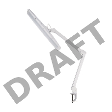 Лампа настольная бестеневая REXANT, струбцина, «ECO light», 84 SMD LED, сенсорный диммер, белая