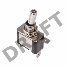 Тумблер 12V 25А (3c) ON-OFF однополюсный  с синей LED подсветкой  REXANT