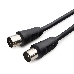Кабель телевизионный Cablexpert, CCV-515-3M, Coaxial M/F, 3м