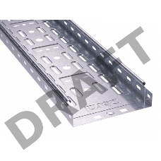 Лоток листовой перфорированный 200х50 L2000 сталь 0.8мм ДКС 35254