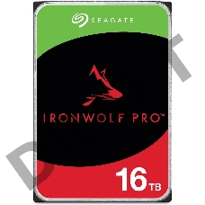 Жесткий диск Seagate SATA-III 16Tb ST16000NT001 NAS Ironwolf Pro 512E (7200rpm) 256Mb 3.5