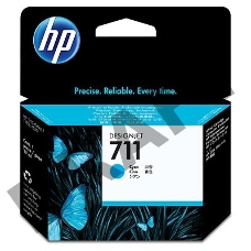 Картридж струйный HP №711 CZ130A голубой для HP DJ T120/T520 (29мл)