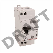 Выключатель автоматический дифференциального тока 1п (1P+N) C 16А 30мА тип AC 6кА RX3 Leg 419399