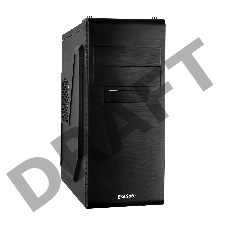Корпус Miditower Exegate UN-603 Black, ATX, <UN500, 120mm> 2*USB, Audio