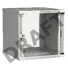 Шкаф ITK LWE3-12U64-GF LINEA WE 12U 600x450 мм дверь стекло серый