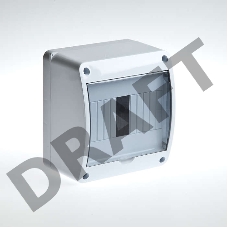 Бокс ОП Тусо 6мод. IP40 бел./прозр. двер. Рувинил 68306