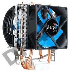Кулер Aerocool Verkho 2 Dual Soc-FM2+/AM2+/AM3+/AM4/1150/1151/1155/2011/ 4-pin 15-25dB Al+Cu 120W 370gr Ret