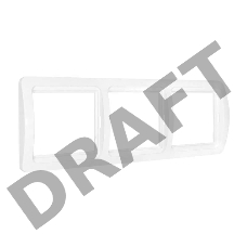 Рамка 3-м Валери гор. бел. UNIVersal ВР003Г