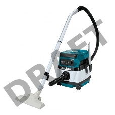 Строительный пылесос Makita DVC150LZ (уборка: сухая/влажная) белый