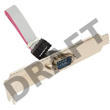 Адаптер Noname RS-232 Bracket 1xCOM Bulk