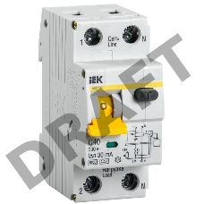 Выключатель автоматический дифференциального тока 2п (1P+N) C 40А 30мА тип A 6кА АВДТ-32 ИЭК MAD22-5-040-C-30