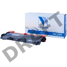 Картридж NVPrint совместимый Brother TN-2275T для HL-2240R/2240DR/2250DNR/DCP-7060DR/7065DNR/7070DWR/MFC-7360NR/7860DWR/FAX-2845R/FAX-2940R (2600k)
