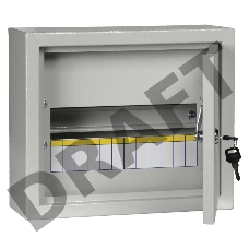 Корпус металлический ЩРн-12з-1 38 УХЛ3 IP31 ИЭК MKM13-N-12-31-Z