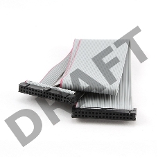 Шлейф FDD Cablexpert CC-FDD, 1 устр., 34 жилы, 61см, пакет