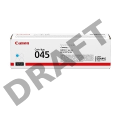 Тонер-картридж Canon 045C голубой, 1300 стр., для i-SENSYS MF631/633/635, LBP611