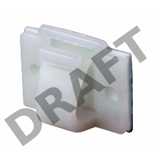 Площадка самоклеящаяся c клипсой под шлейф REXANT (ПКШ) 20х14 мм, упаковка 100 шт.