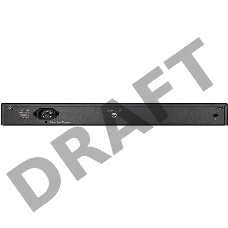 Коммутатор  D-Link DGS-1210-52P/ME/B1A, L2 Managed Switch with 48 10/100/1000Base-T ports and 4 1000Base-X SFP ports (8 PoE ports 802.3af/802.3at (30 W), 16 PoE ports 802.3af (15,4 W), PoE Budget 193 W).  16K Mac