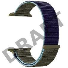 Нейлоновый ремешок для Apple Watch 38/40 mm LYAMBDA VEGA DS-GN-02-40-46 Khaki-blue