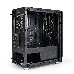 Корпус Minitower ExeGate Mistery R2-NPX400 (mATX, БП 400NPX с вент. 12 см, 2*USB+1*USB3.0, аудио, черный, 1 вент. 12см с RGB подсветкой и полоса на передней панели, боковая панель - закаленное стекло)