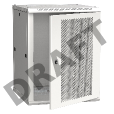 Шкаф ITK LWR3-12U66-PF  LINEA W 12U 600x600 мм дверь перфорированная, RAL7035
