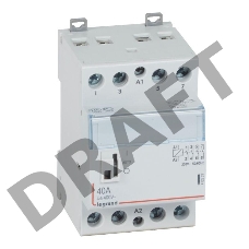 Контактор мод. 40А/4п 4НО 230В с ручкой упр. CX3 Leg 412553